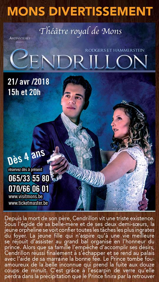 Cendrillon – Comédie Musicale 15h et 20h