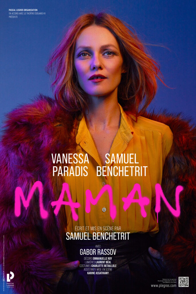 Maman avec Vanessa Paradis