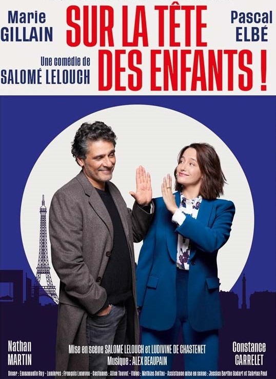 Sur la tête des enfants